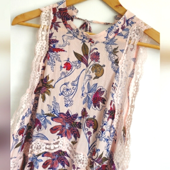 ⭐ FREE PEOPLE Floral Sleeveless Dress - Picture 5 of 7